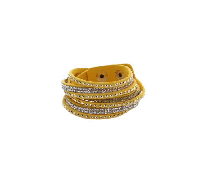 A photo of the Studded Wrap Bracelet product