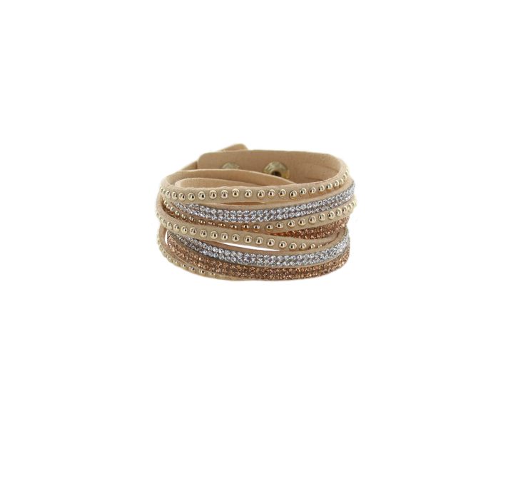 A photo of the Studded Wrap Bracelet product