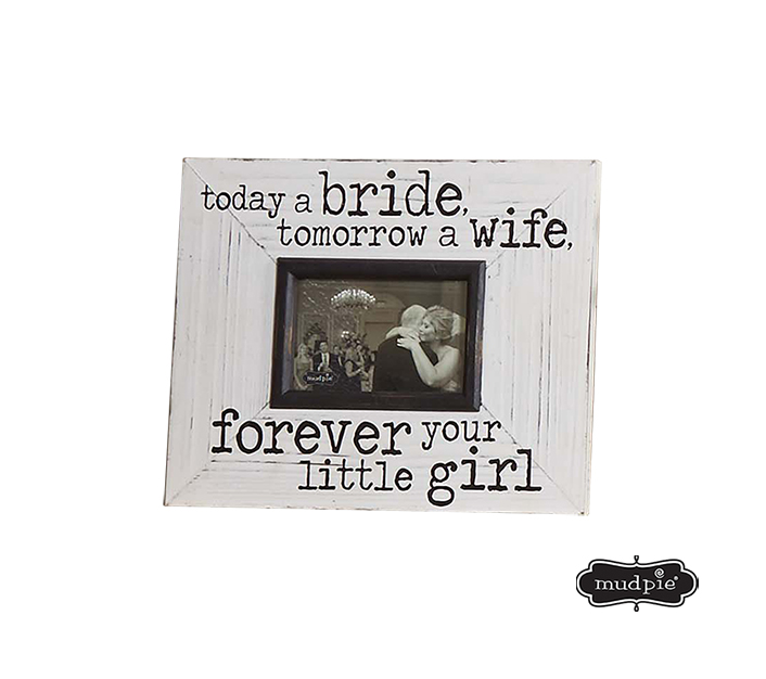 A photo of the Mudpie: Today a Bride Frame product