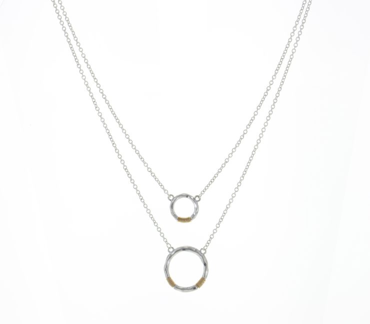 A photo of the Tribal Circle Necklace product