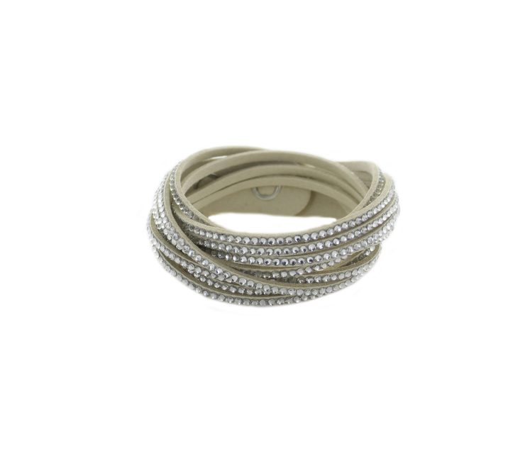 A photo of the Rhinestone Wrap Bracelet product