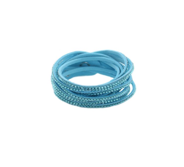 A photo of the Rhinestone Wrap Bracelet product