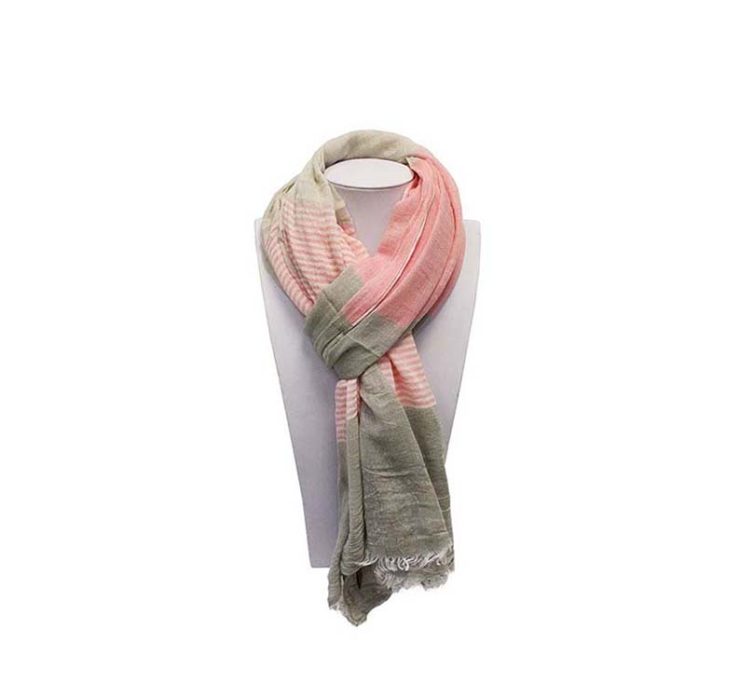A photo of the Mint Fringed Scarf product