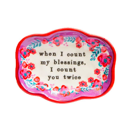 A photo of the My Blessings Ceramic Dish product