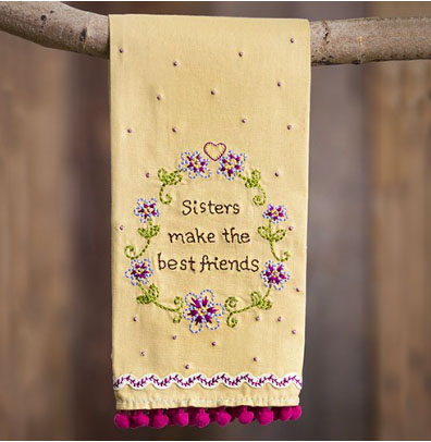 A photo of the Sisters Linen Handtowel product