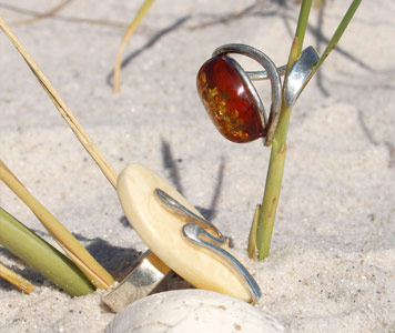 Photo of rings on sand