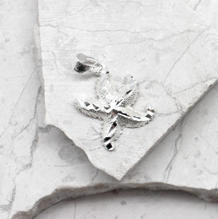 A photo of the The Chiseled Starfish Pendant product