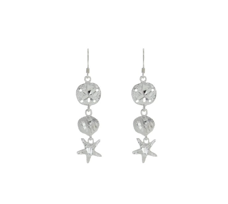 A photo of the Sea Life Dangle Earrings product