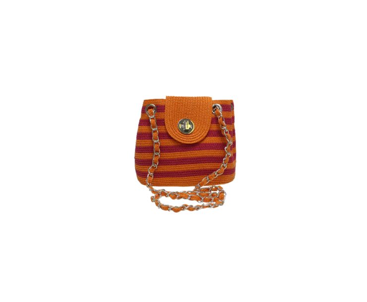 A photo of the Yellow Straw Bag product