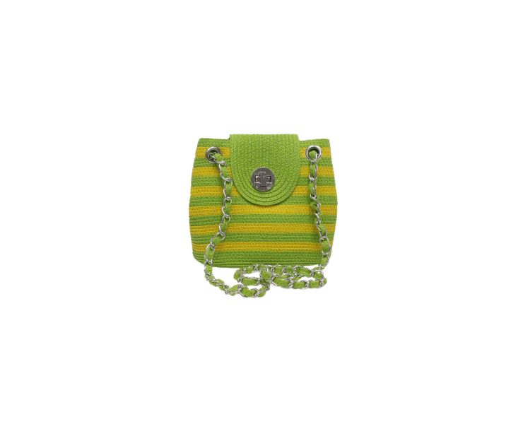 A photo of the Yellow Straw Bag product