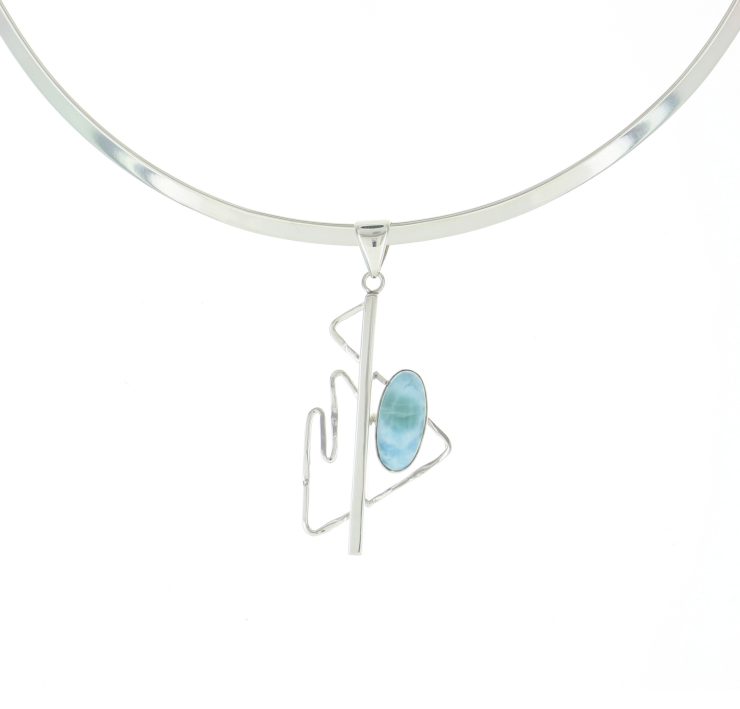 A photo of the Larimar Contemporary Pendant product