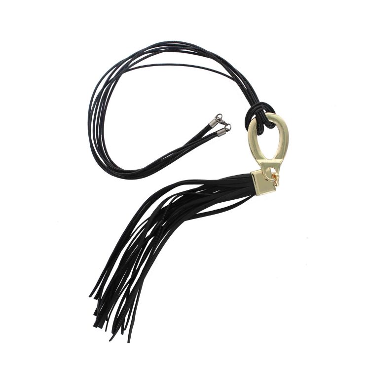 A photo of the Long Zipper Necklace product