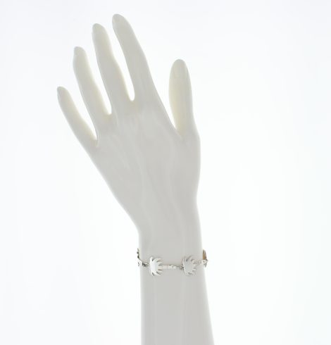 A photo of the Sterling Silver Palm Tree Bracelet product