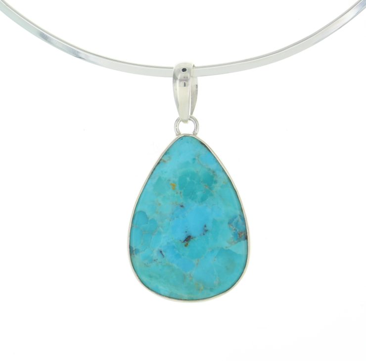 A photo of the Turquoise Water Drop Pendant product