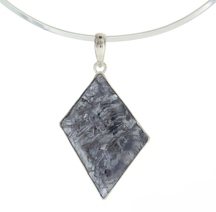 A photo of the Natural Silicon Sterling Silver Pendant product