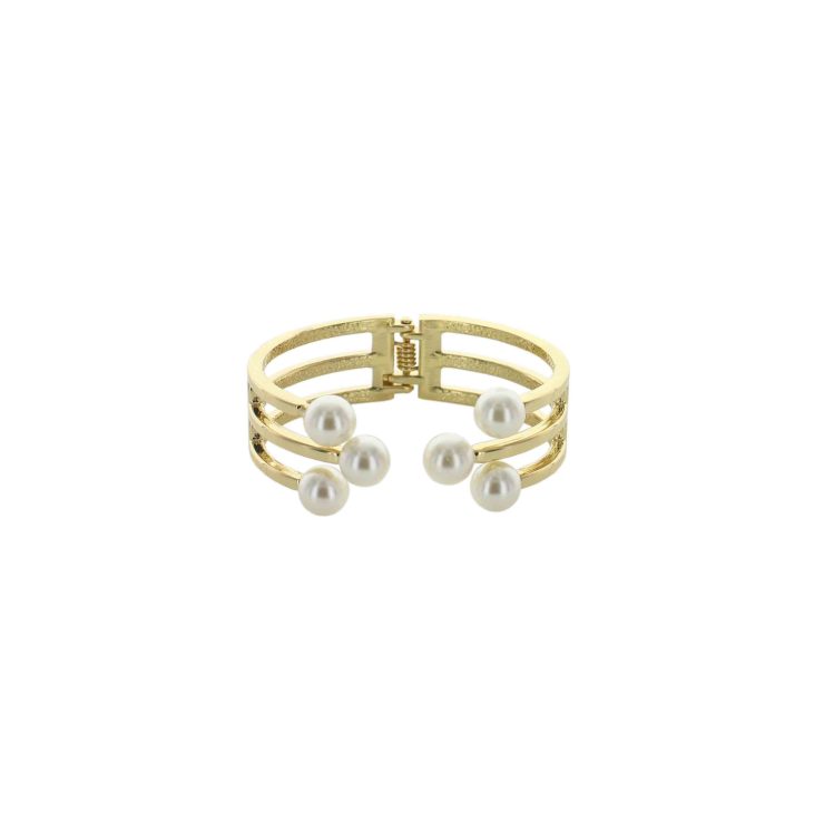 A photo of the Pearled Hinge Cuff product