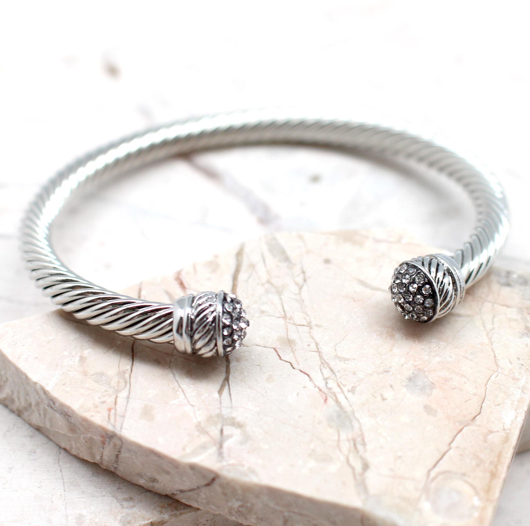 the classic rhinestone cuff