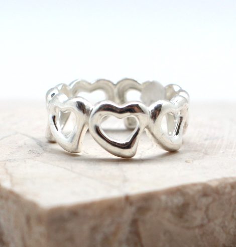 A photo of the The Forever Hearts Ring product