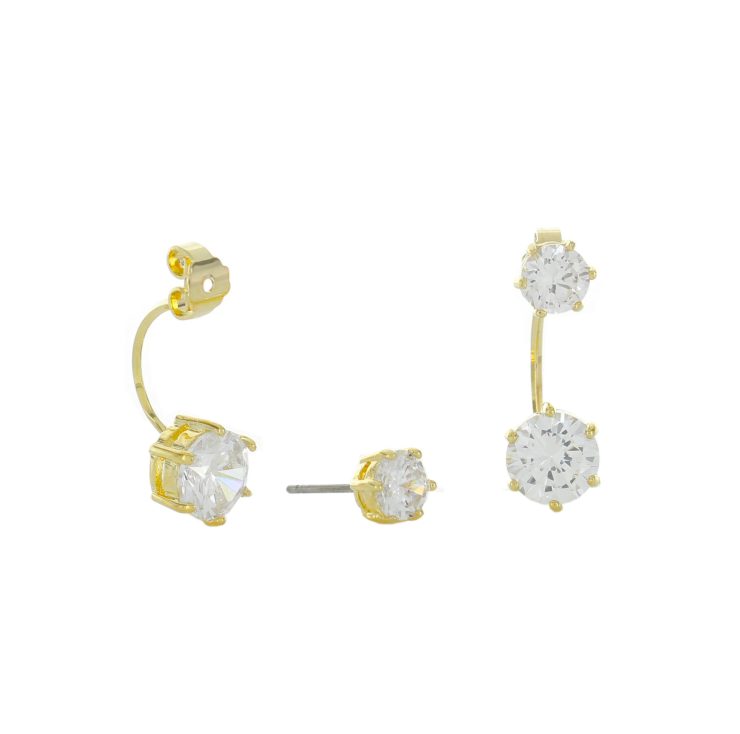 A photo of the Cubic Zirconia Earring Jacket product