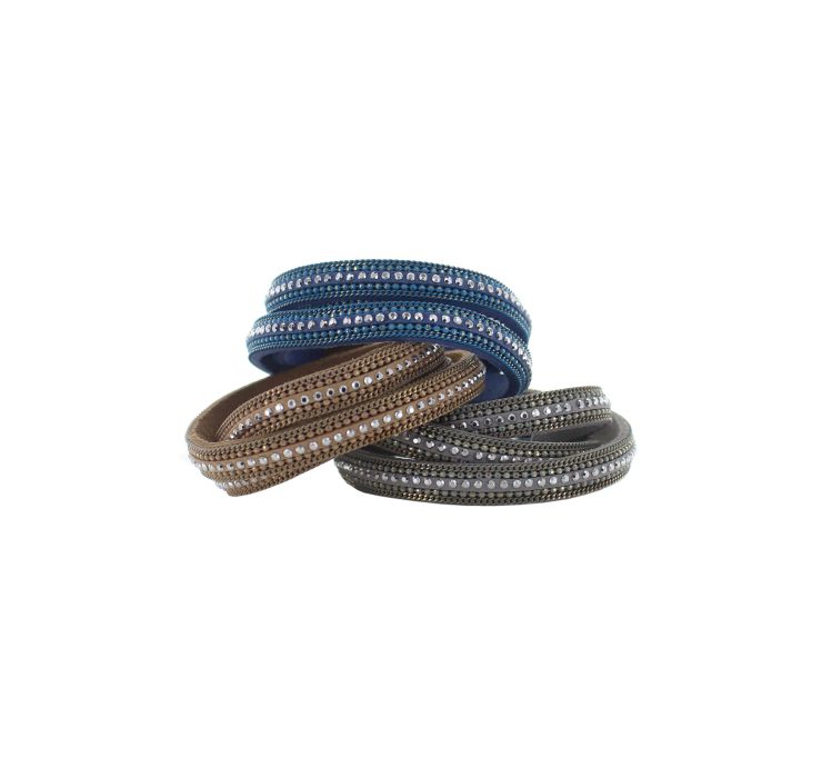 A photo of the Boho Glitz Wrap Bracelet product