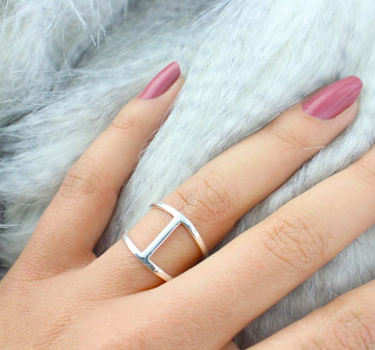 A photo of the 925 Sterling Silver Trendy Ring product