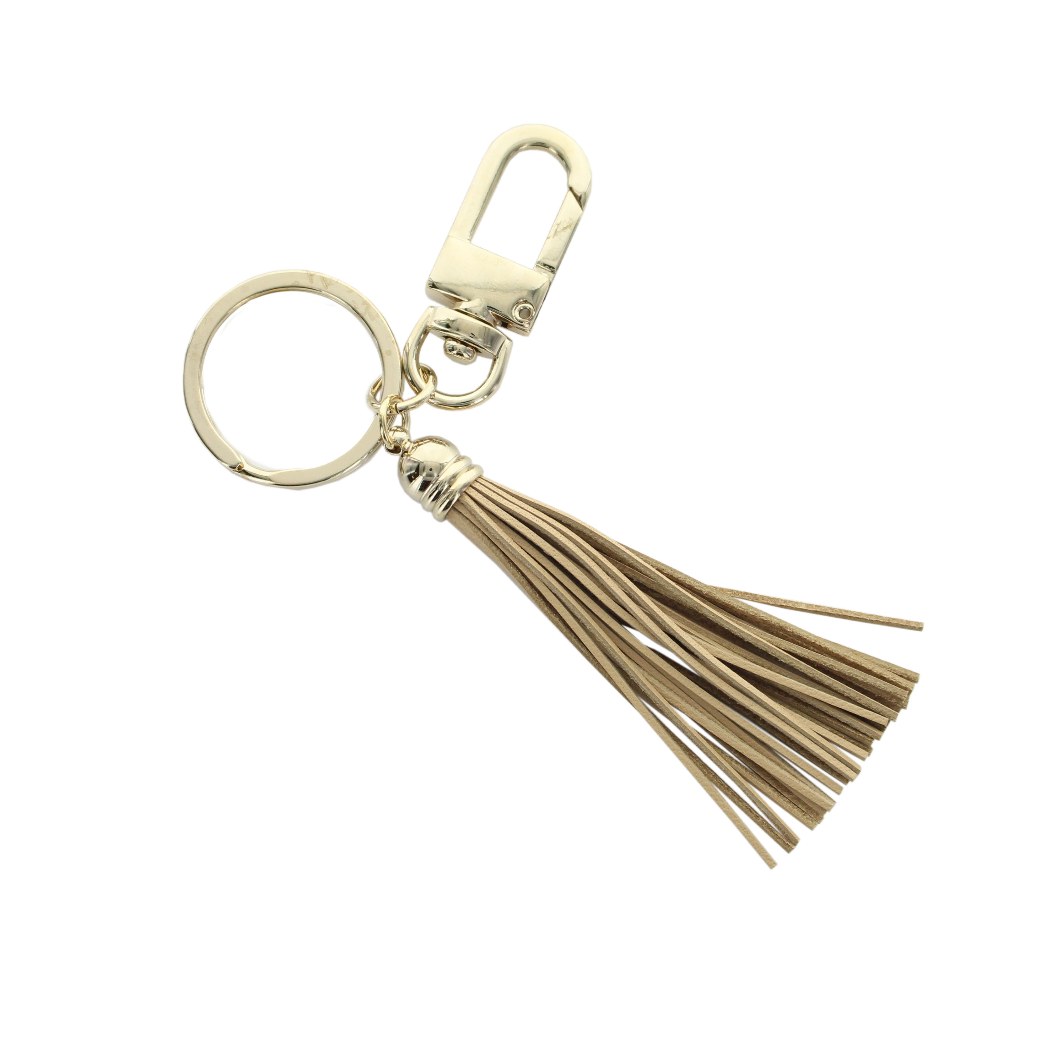 Beige Tassel Key Chain Best of Everything Online Shopping