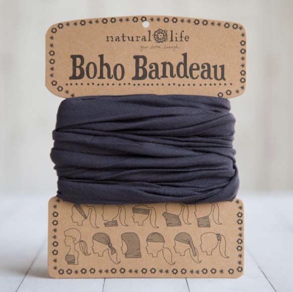 A photo of the Black Boho Bandeau product