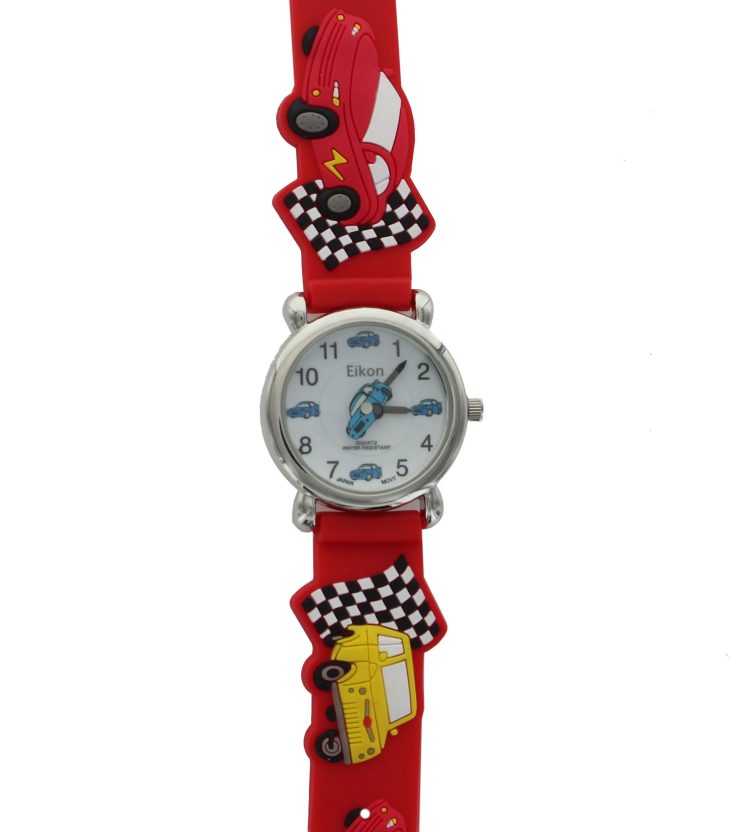A photo of the Cars Rubber Watch product