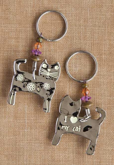 A photo of the Cat Keychain product