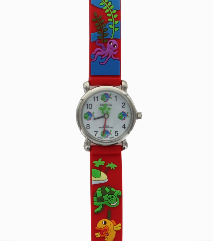 A photo of the Sea Life Rubber Watch product