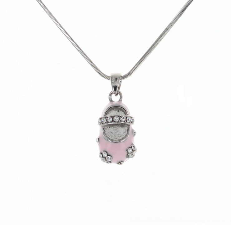 A photo of the Pink Shoe Necklace product