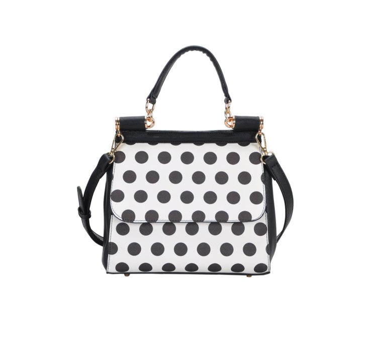 A photo of the Fashionable Polka Dot Handbag product