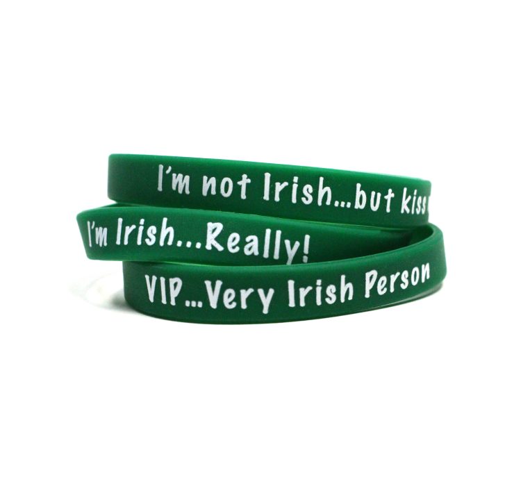 A photo of the Irish  Rubber Bracelets product