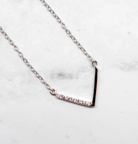 A photo of the The Follow Me Necklace product