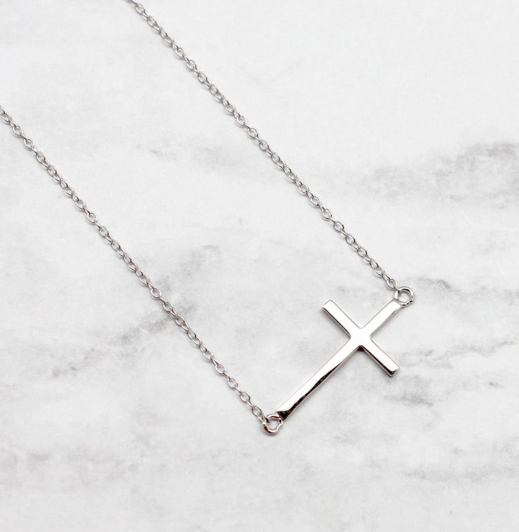 A photo of the Plain and Faithful Necklace product