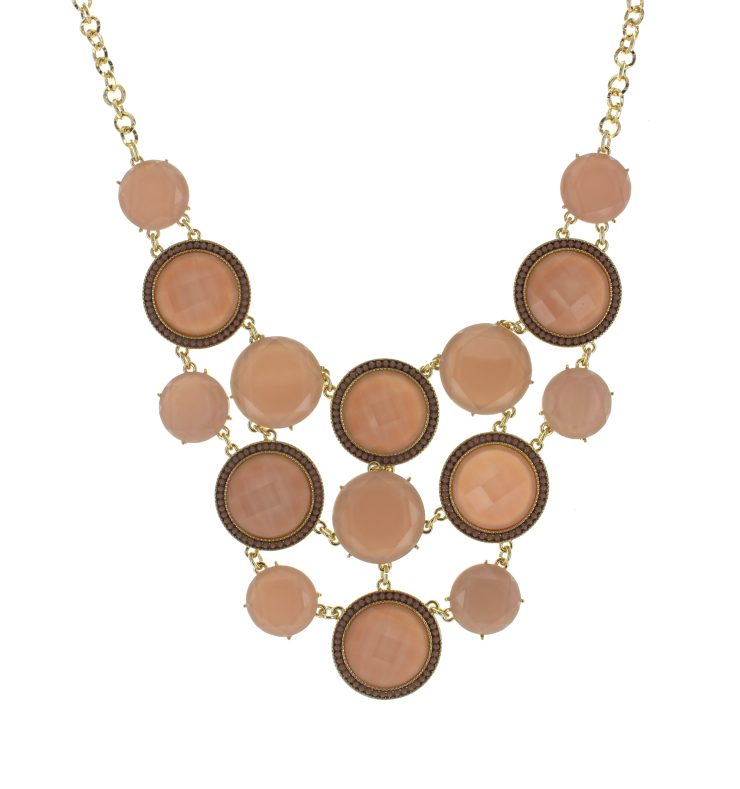 A photo of the Circles Fall Necklace product