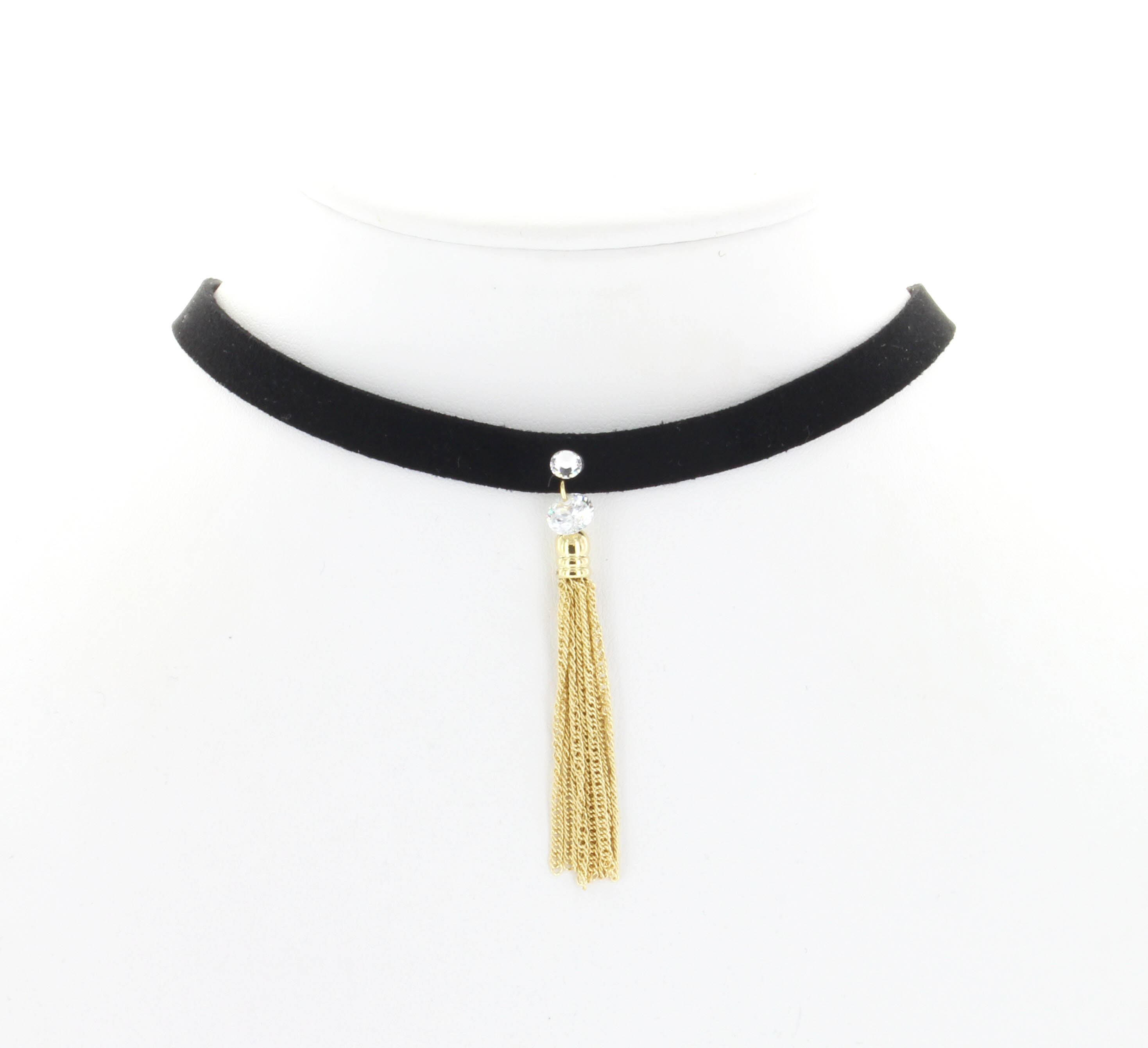 Black Tassel Choker Best of Everything Online Shopping