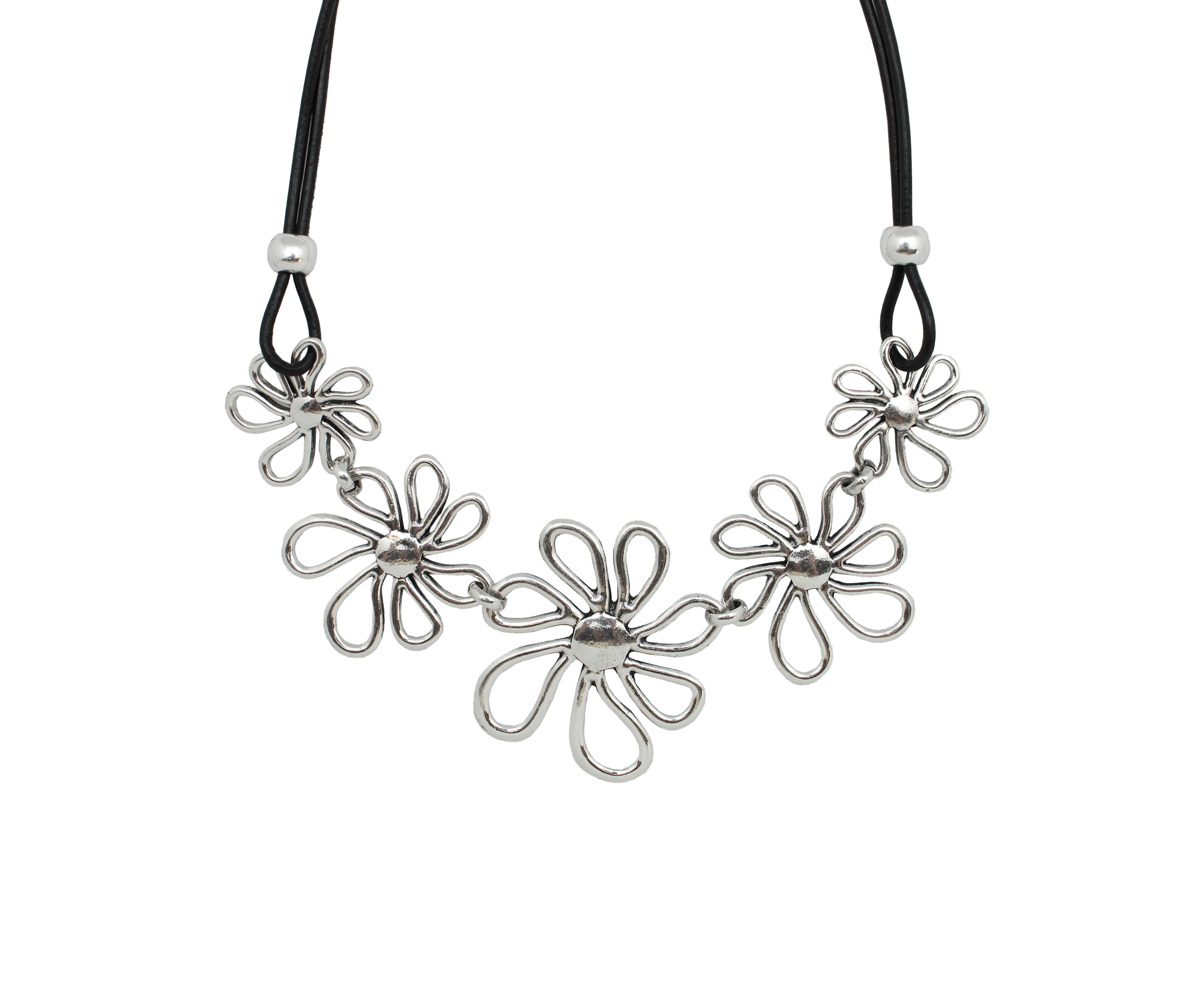 Metals Flowers Necklace Best of Everything Online Shopping