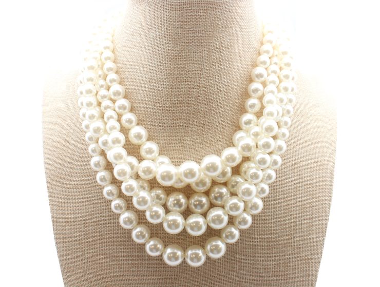 A photo of the Three Strands of Pearls product