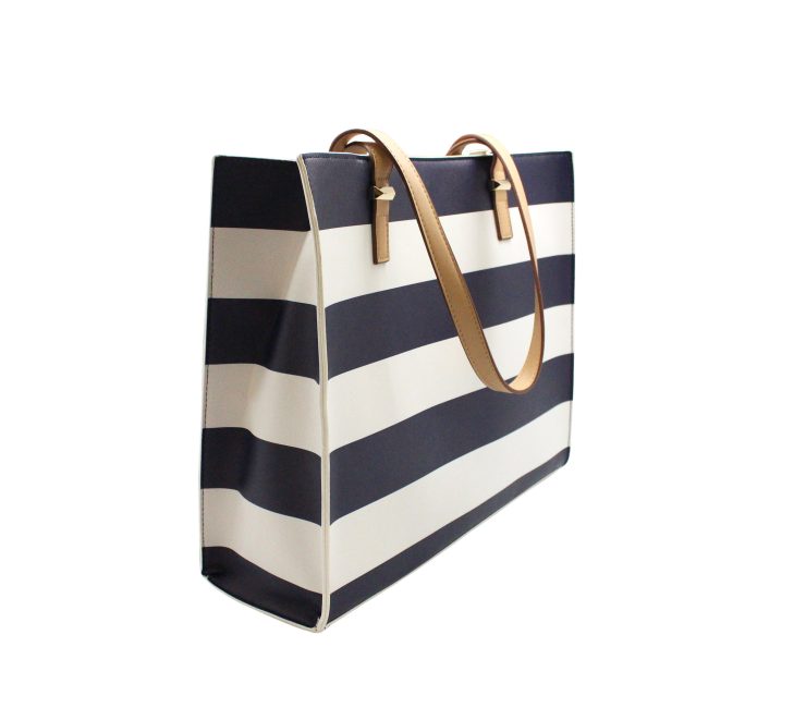 A photo of the Navy Stripes Tote product