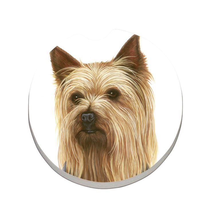 A photo of the Yorkshire Terrier Car Coaster product