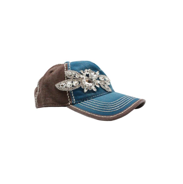 A photo of the Plain Blue Jean Hat product