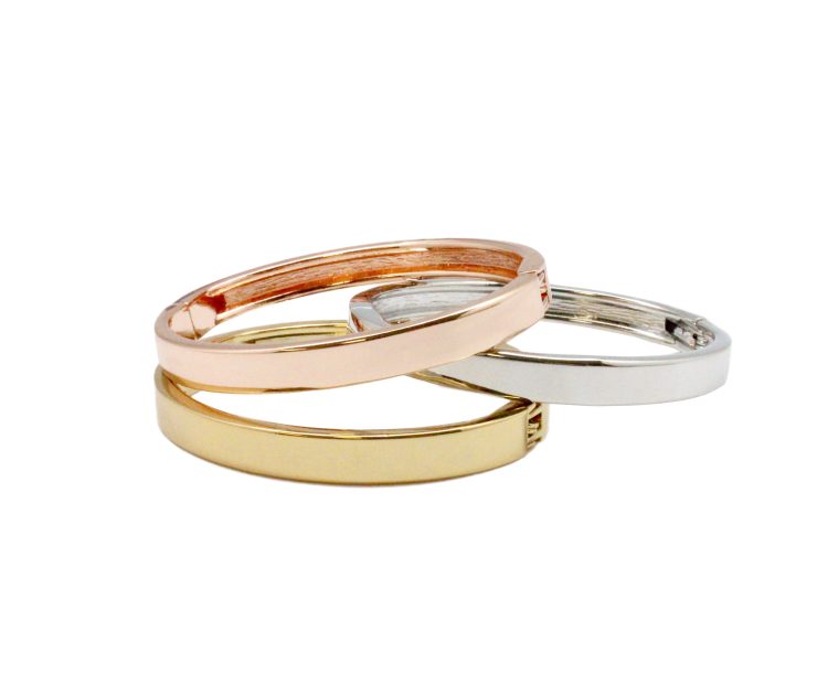 A photo of the Classy Hinge Bangle product