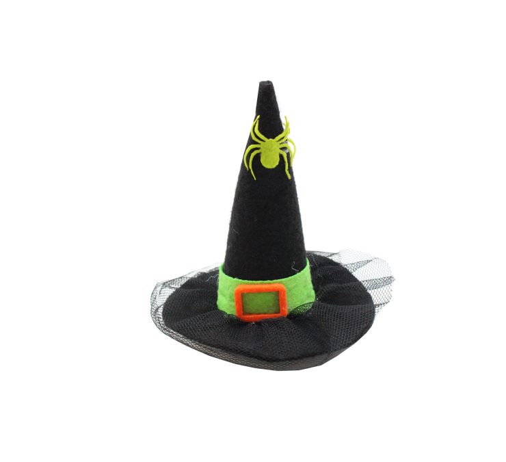 A photo of the Mini Witch Hat Hair Clip product