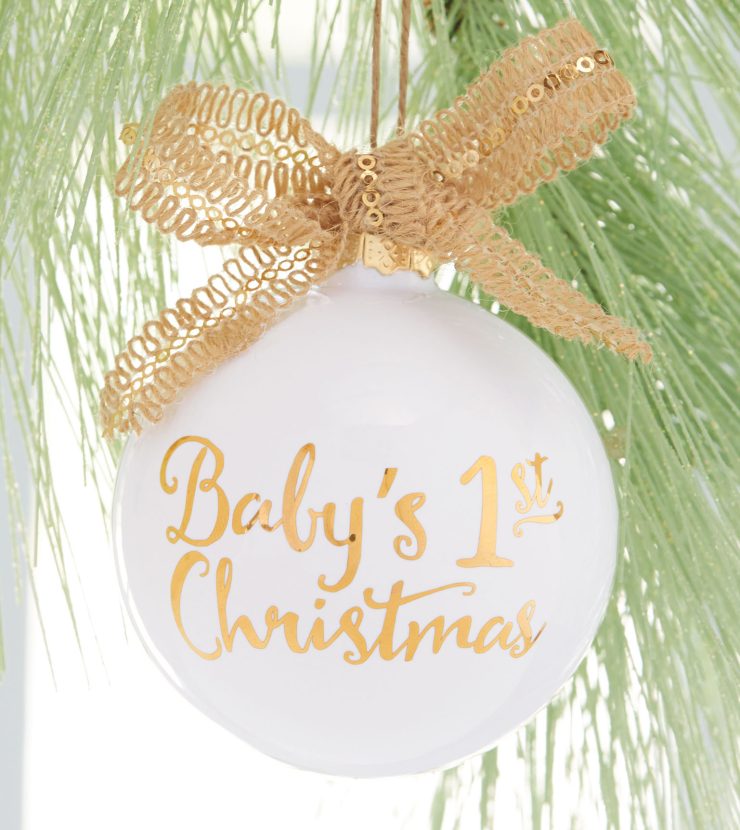 A photo of the Baby's 1st Ornament product