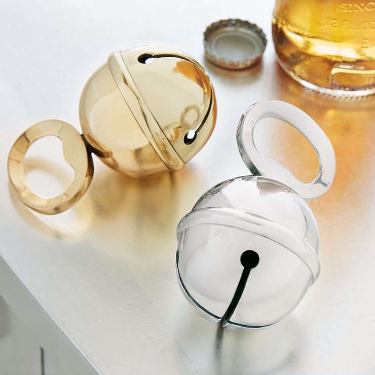 A photo of the Gold Jingle Bell Opener product