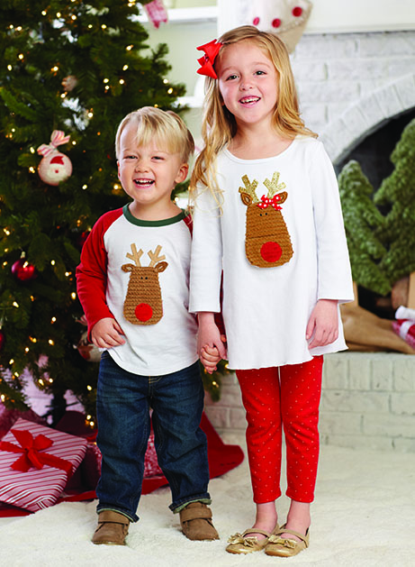 A photo of the Open Mouth Reindeer T-Shirt product