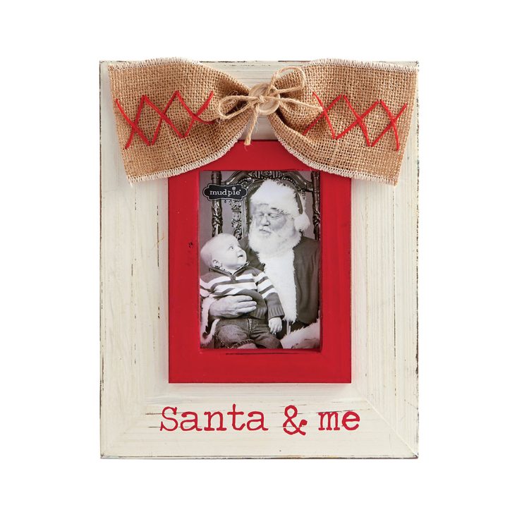 A photo of the Santa & Me Wood Frame product