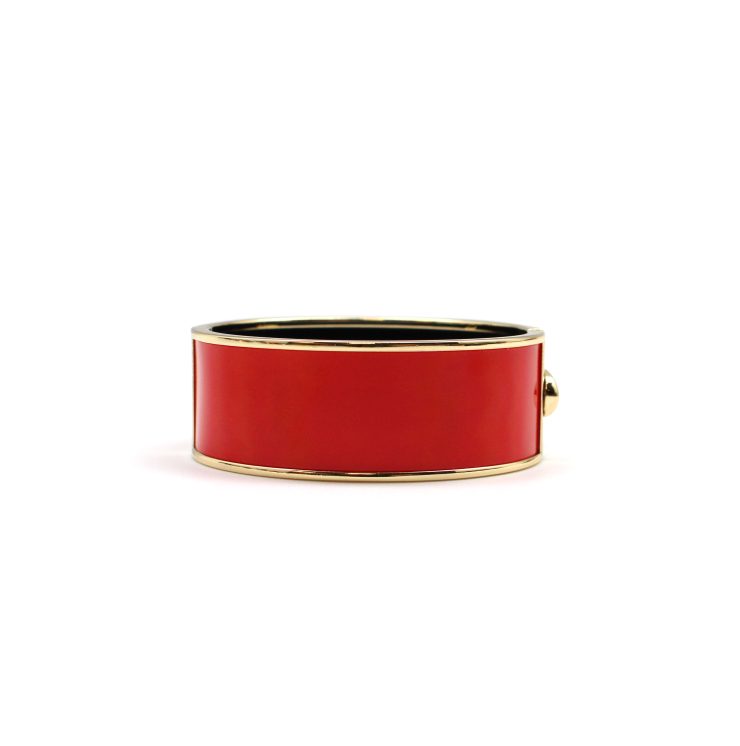 A photo of the Coral & Gold Cuff product