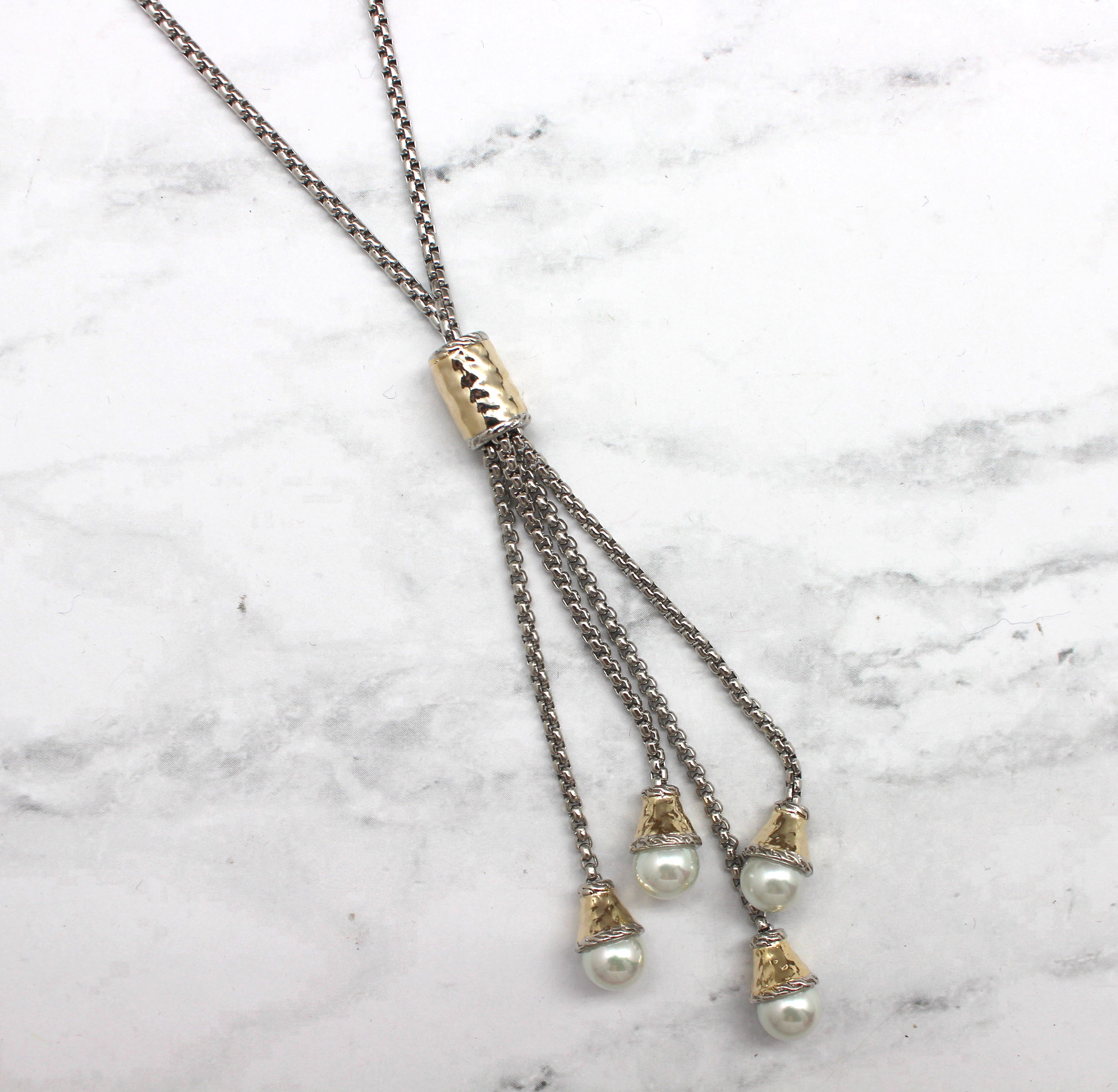 Pearl Drops Necklace main image 1